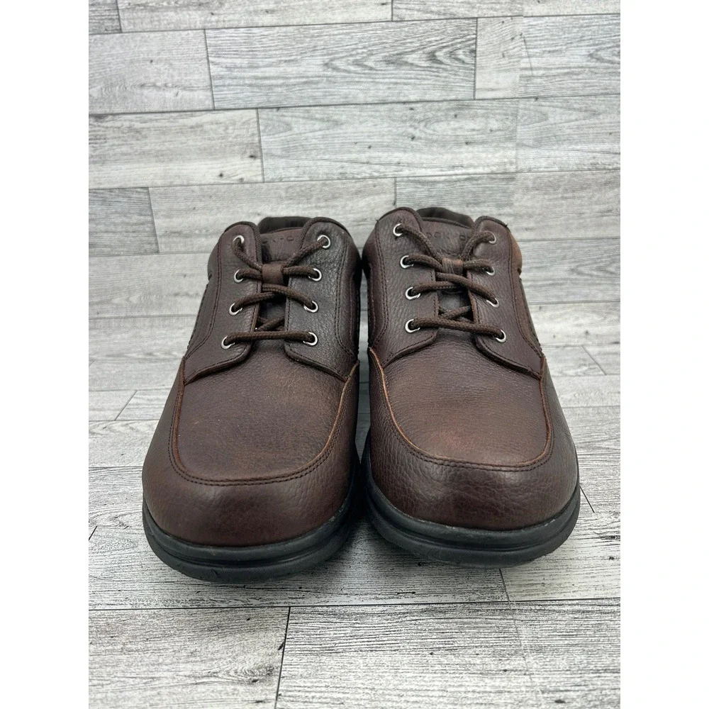 Rockport Northfield Mens Brown Leather‎ Oxford Shoes CG8972 Size 11.5 M